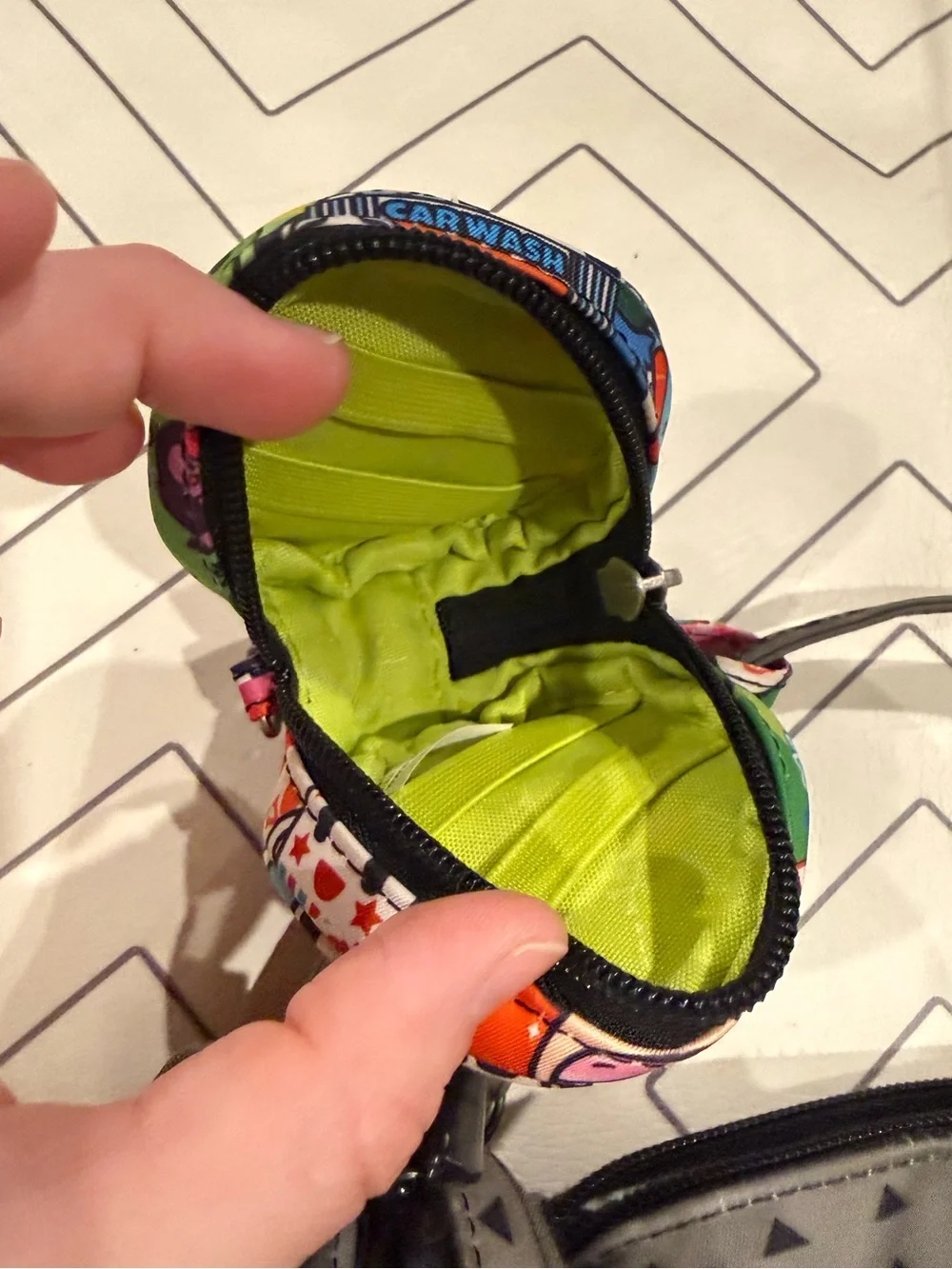 JuJuBe Diaper Bag Clutch and Pacifier Pod